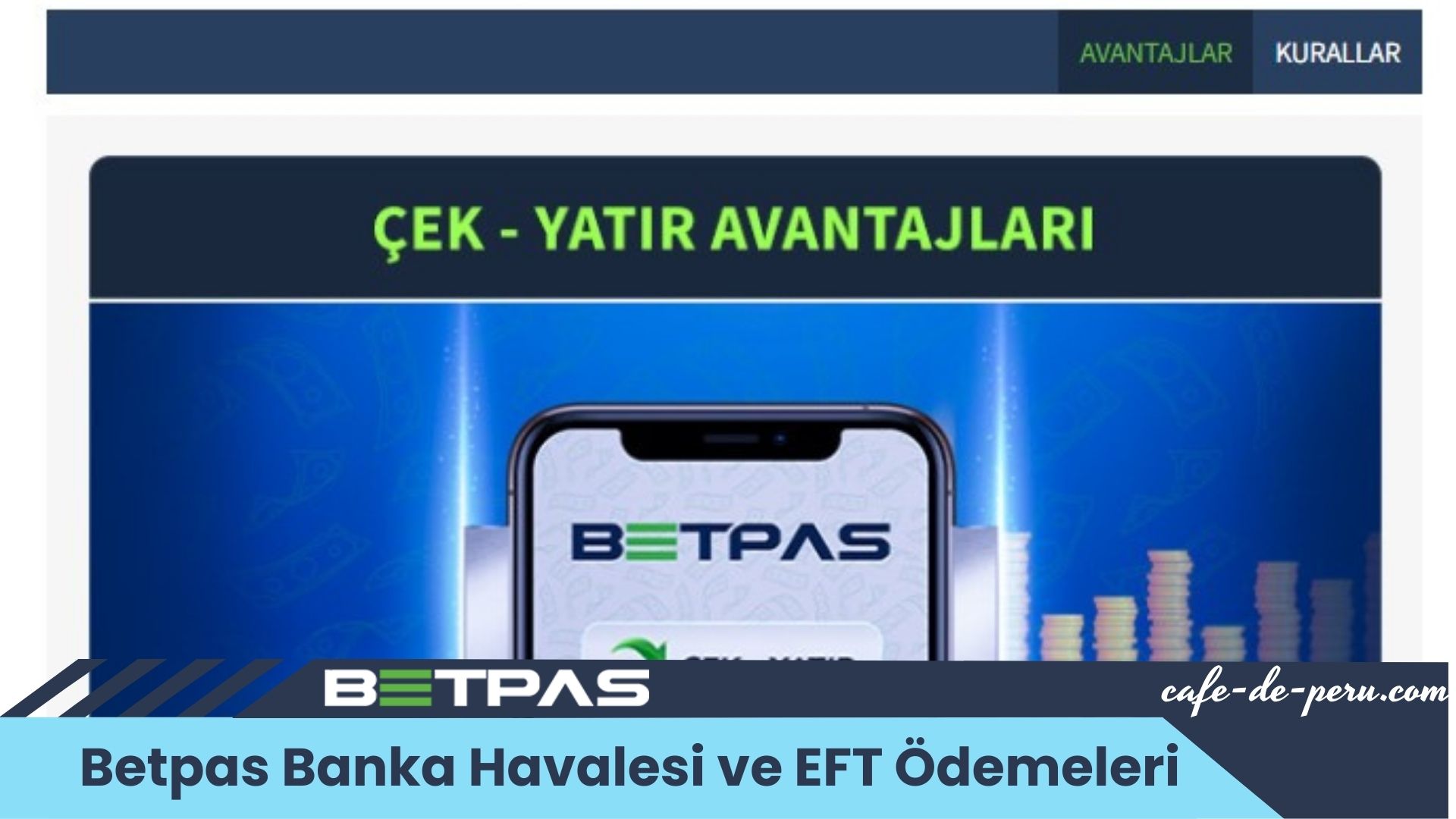 Betpas Banka Havalesi ve EFT Ödemeleri