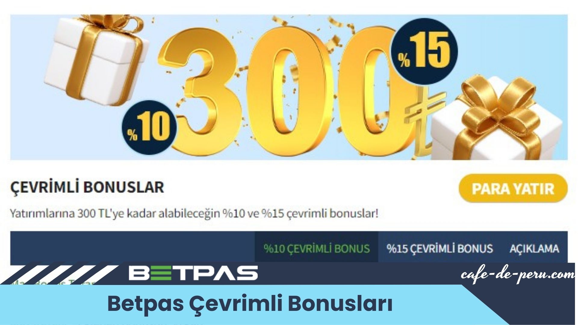 Betpas Çevrimli Bonusları