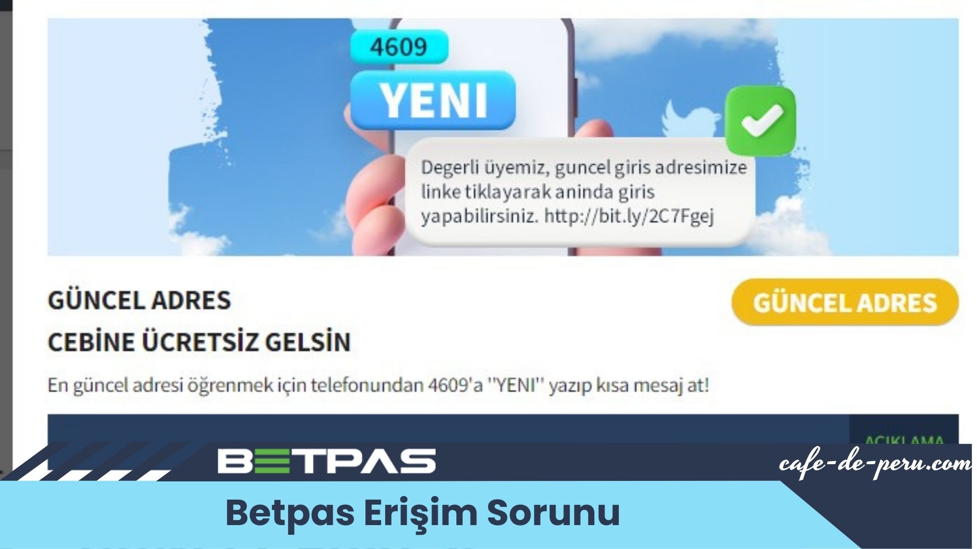 Betpas Erişim Sorunu