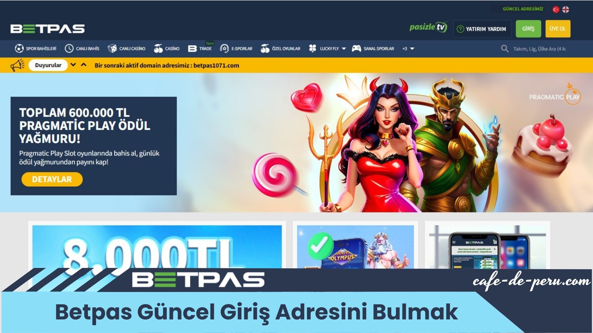 Betpas Güncel Giriş Adresini Bulmak