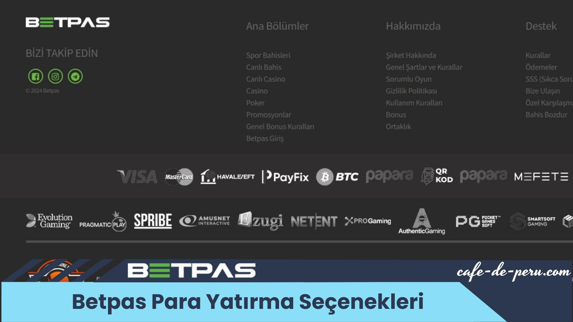 Betpas Para Yatırma Seçenekleri