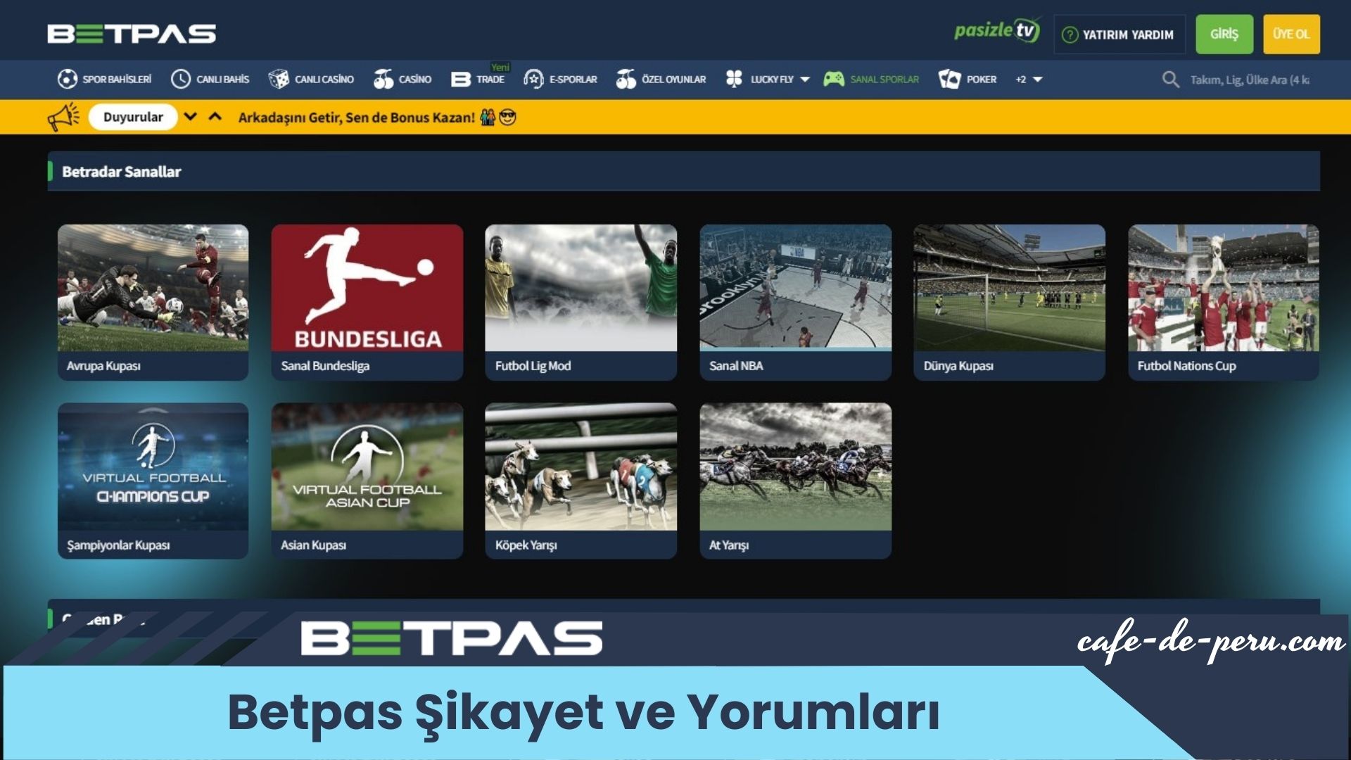 Betpas Şikayet ve Yorumları